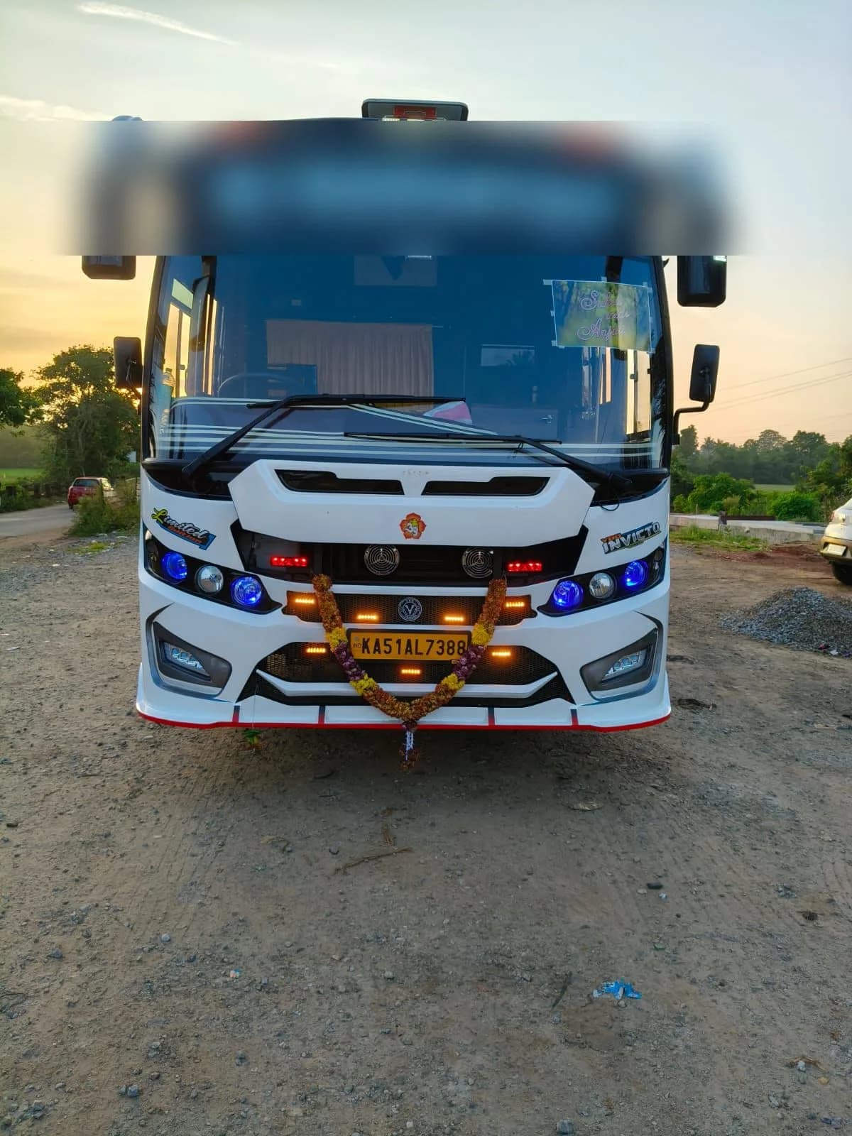 Sushi Travels rental vehicle - 33 Seater Bus Luxury