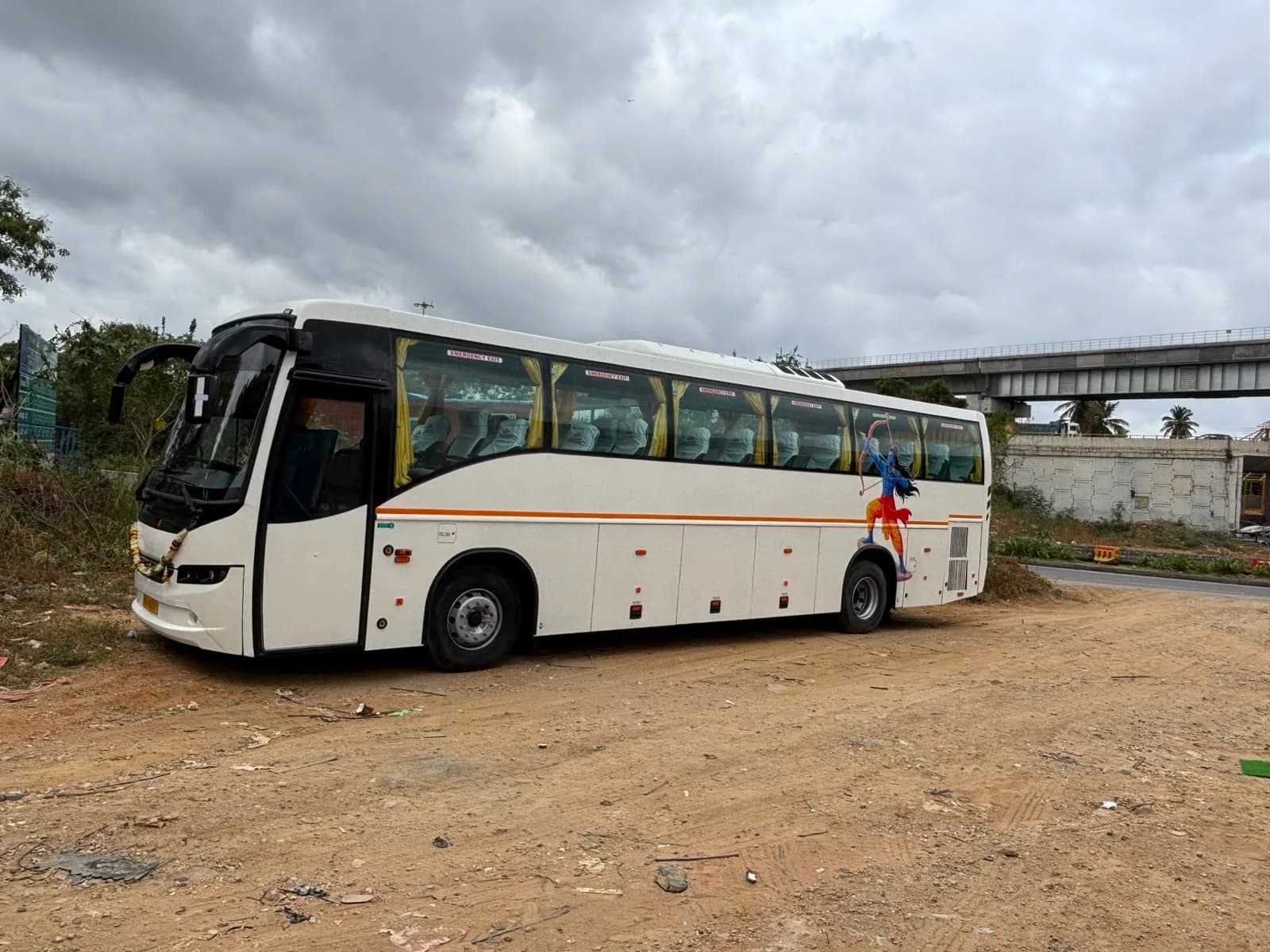 Sushi Travels rental vehicle - Volvo Bus 45 Seater Luxury