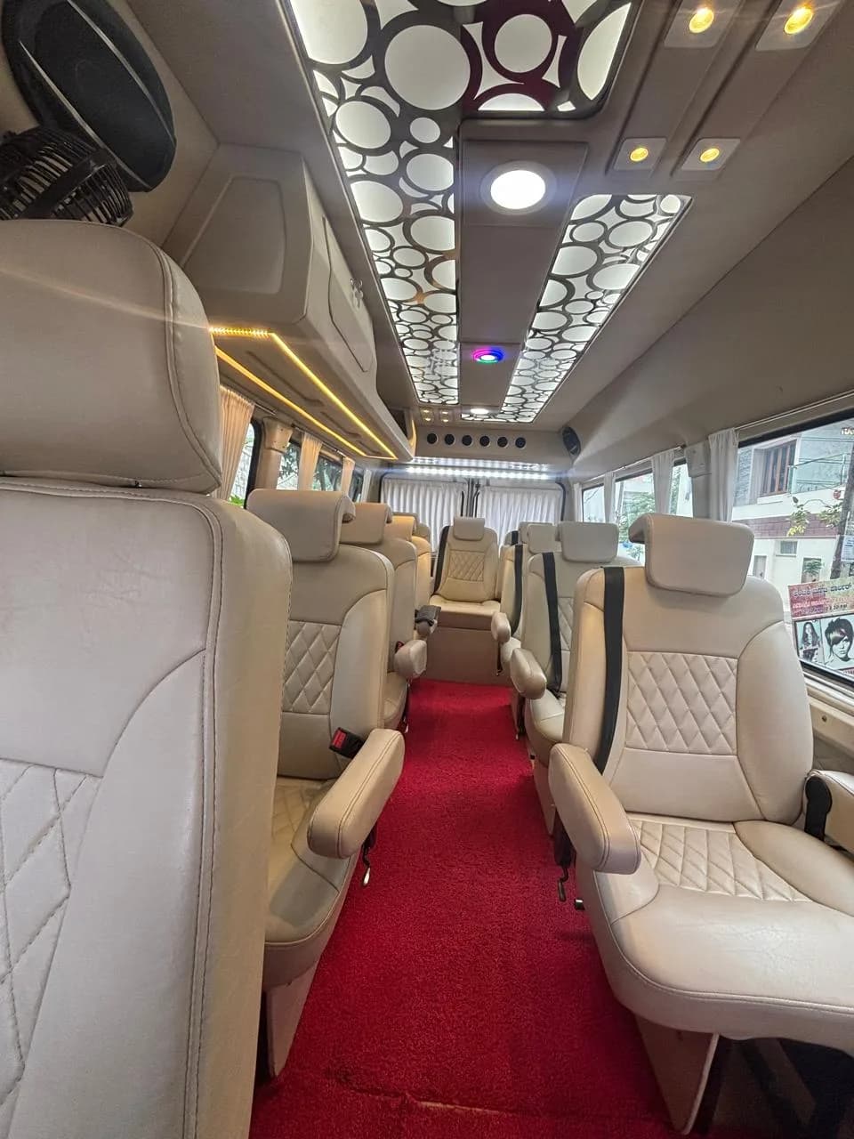 Sushi Travels 9 Seater Tempo Traveller — photo 6 Sushi Travels 9 Seater Tempo Traveller — photo 6 of 9