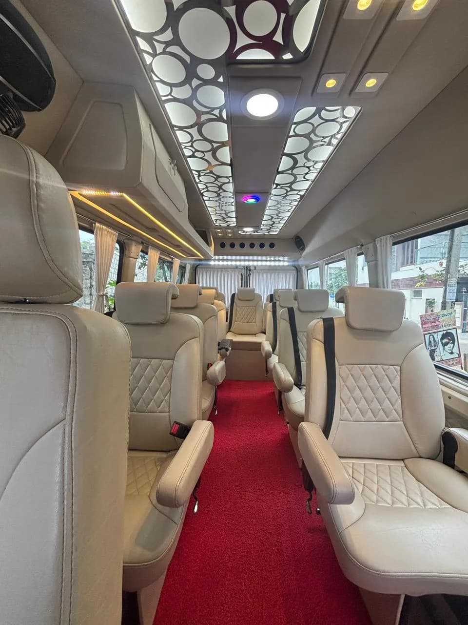 Sushi Travels 9 Seater Tempo Traveller — photo 7 Sushi Travels 9 Seater Tempo Traveller — photo 7 of 9