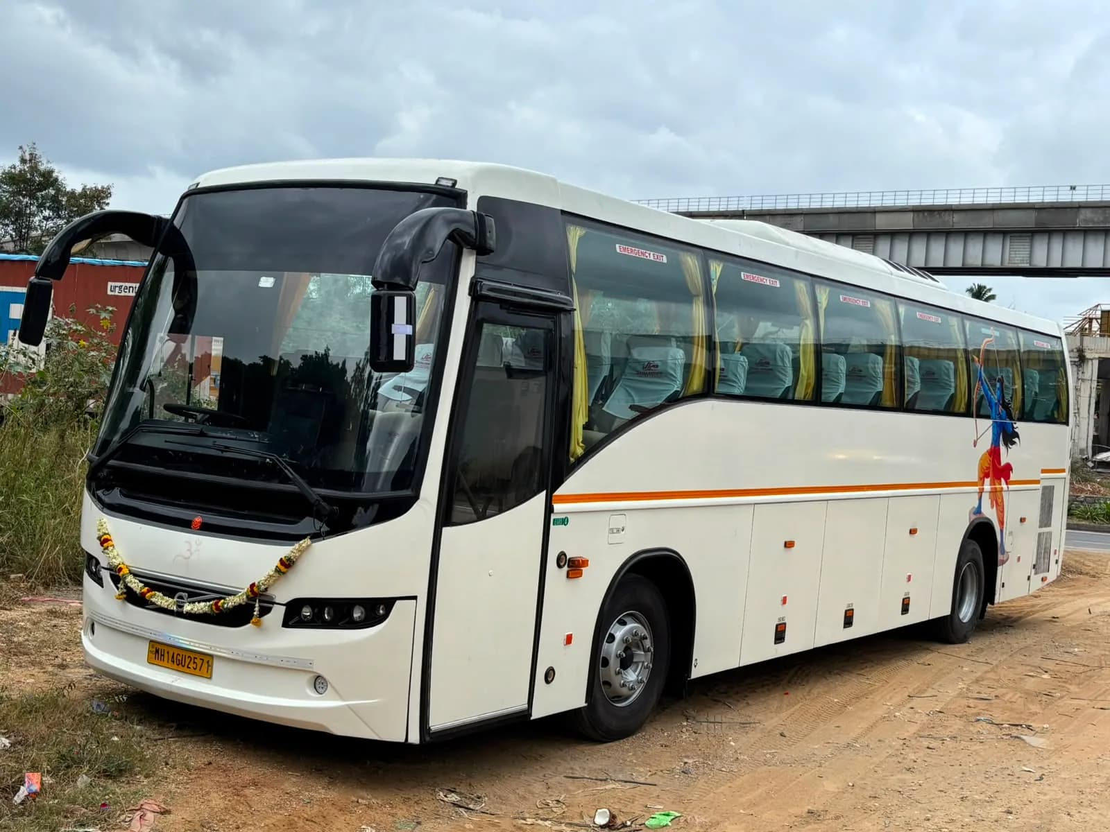 Sushi Travels Volvo Bus 45 Seater Luxury — photo 2 Sushi Travels Volvo Bus 45 Seater Luxury — photo 2 of 8